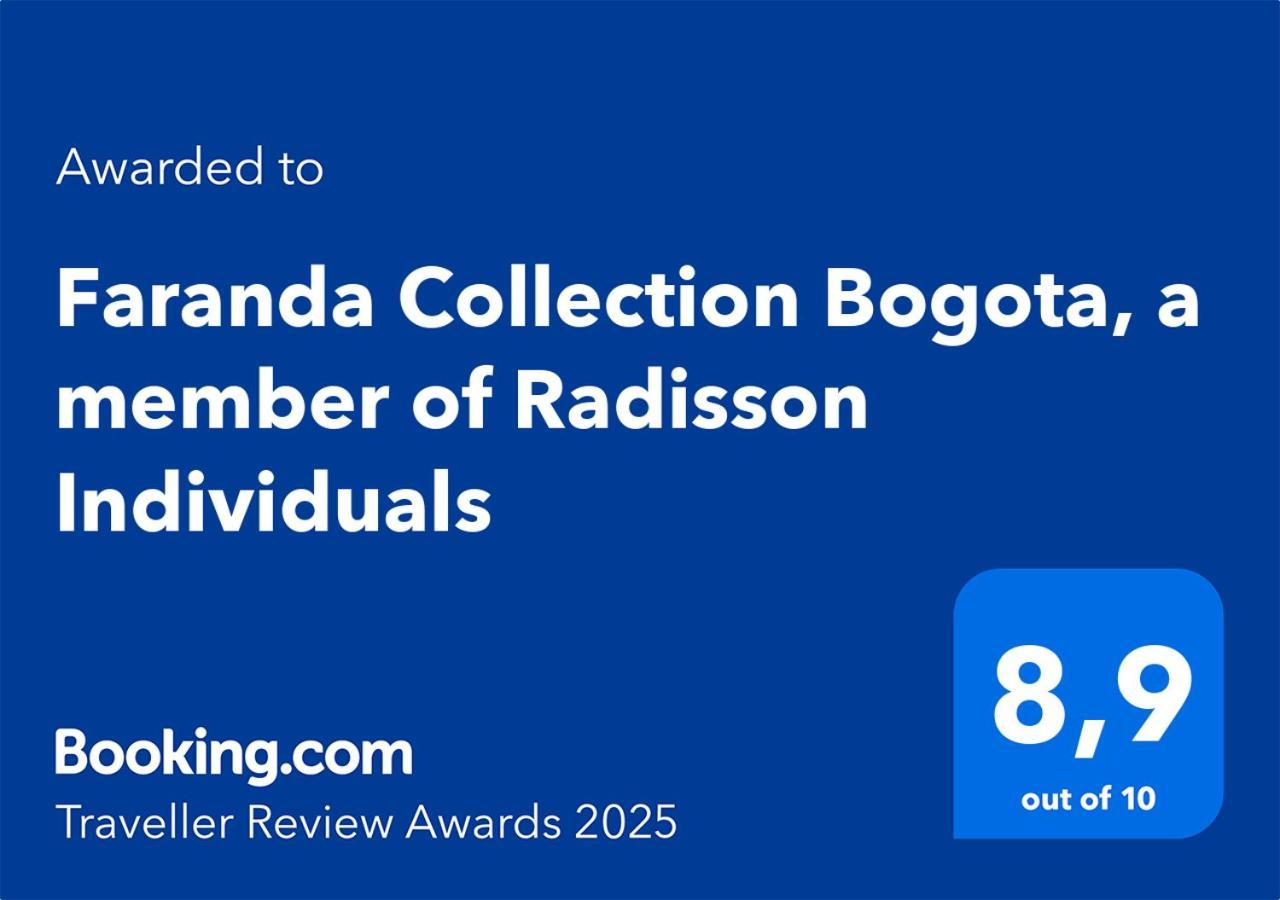 Faranda Collection Bogota, A Member Of Radisson Individuals Hotel Buitenkant foto